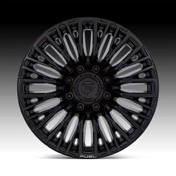 Fuel Rebar 8 D847 Blackout Custom Truck Wheels 3